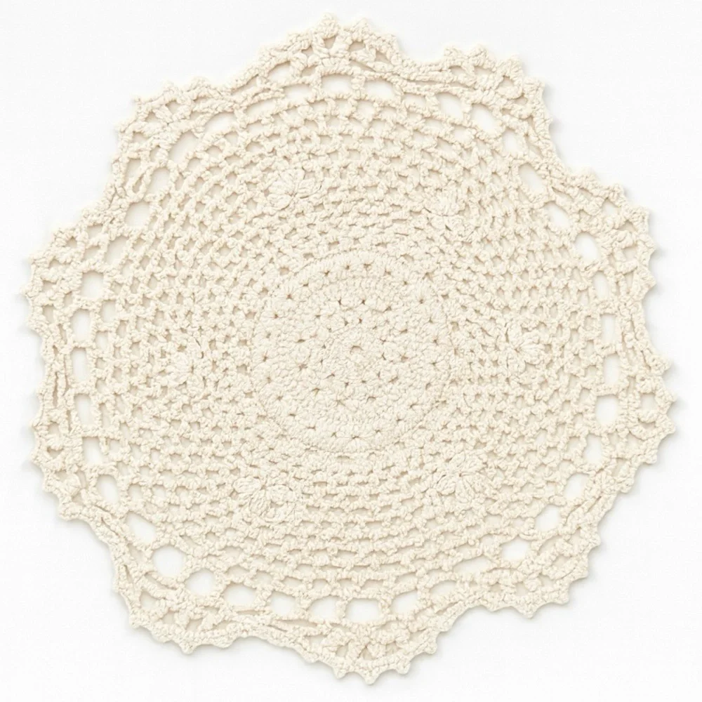 Vintage Crochet Lace Doily